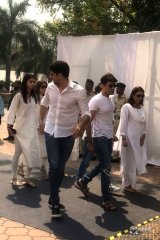 Celebs Condolence To Sridevi At Mumbai